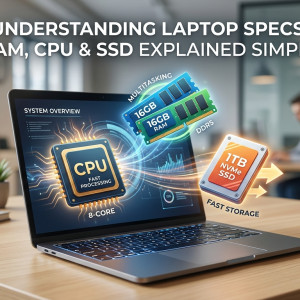 Understanding Laptop Specs: RAM, CPU & SSD Explained Simply