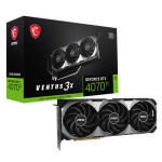 MSI RTX 4070 TI VENTUS 3X E1 12G OC GRAPHICS CARD
