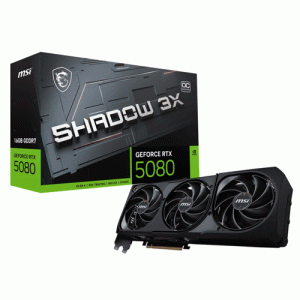 MSI RTX 5080 16G SHADOW 3X OC GRAPHICS CARD