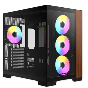 RAIDMAX I610 INFINITA CASE WOOD BLACK I610WBF
